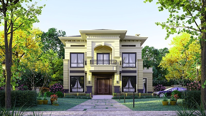 恩施中式合院住宅，开放庭院与邻里乡亲更亲近